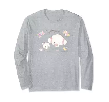 Букет «Когимён» с длинным рукавом [Рекомендуемый подарок на День святого Валентина! ] Футболка серый