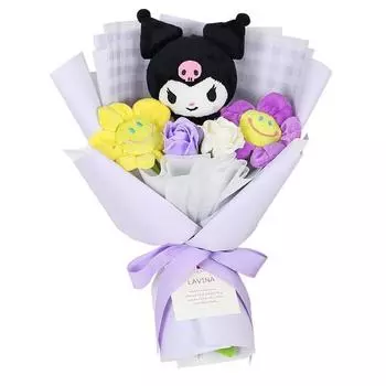 Букет Kuromi Smile Doll, Сирень, Популярные игрушки для корейских детей