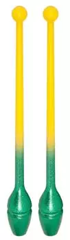 Булава Sasaki Gradient Rubber ярко-желтая x зеленая M-34G