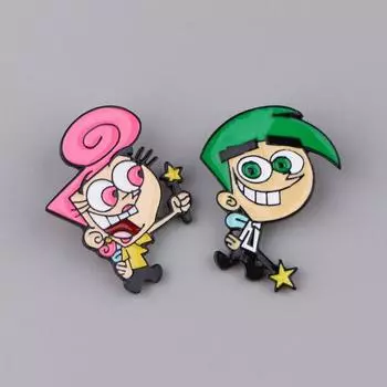 Булавка с героями мультфильмов, забавная эмалированная булавка, женская брошь, броши для рюкзака, броши для одежды, значки, ювелирные аксессуары, подарки 1