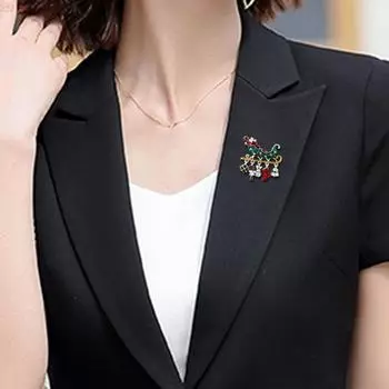 Булавка со стразами, капающее масло, одежда, аксессуары, женская брошь, значок в корейском стиле, рождественский подарок Wreath