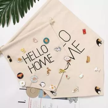 Булавочный дисплей, баннер, полезный, легкий, гладкая поверхность, простой пустой холст, настенный домашний декор E