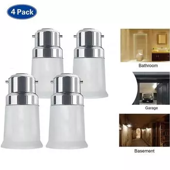 Bulb Adapter Bulb Converter 100-250V AC B22 To E27 Bayonet Cap