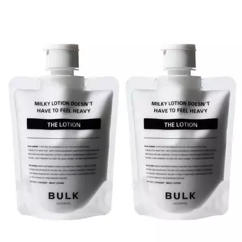 Bulk Homme Emulsion 100 г, набор из 2 предметов, 1 образец, для мужчин + шампунь/лечение