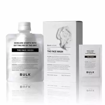 Bulk Homme Face Wash Men s 100g + 1 lotion sample