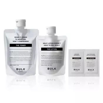 Bulk Homme Lotion 200 мл Эмульсия 100 г Bulk Homme Образец продукта 2 раза для мужчин + +