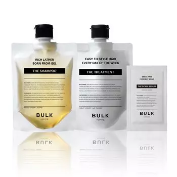 Bulk Homme Shampoo Шампунь 200 г Лечение 180 г 1 Образец сыворотки для кожи головы Для мужчин и +