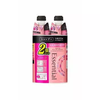 [Bulk purchase] Essential Soft and Lustrous Shampoo Refill 340ml x 2 pieces