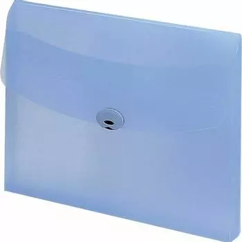 (Bulk purchase) KOKUYO document case hard type with gusset B4 blue KUKE-744NB [3]