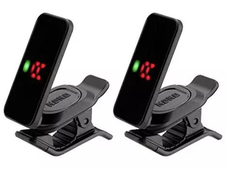 [Bulk purchase] KORG - Clip-on tuner Pitchclip 2 PC-2 Black Set of 2