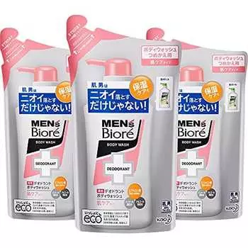 [bulk purchase] mens biore deodorant body wash refill 380ml x 3 piece set skin care type [quasi-drug]