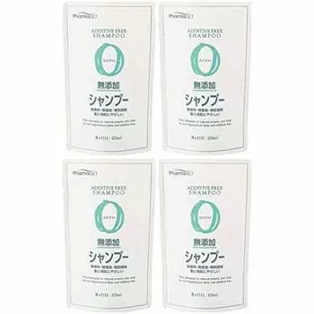 [Bulk purchase] Pharmaact additive-free shampoo refill 450ml x 4 pieces