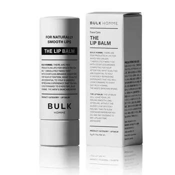 BULKHOMME THE LIP BALM 5g Skin Care Cream Balm Moisturizing Matte Gift BULKHOMME THE LIP BALM (Мужской мужской подарок)