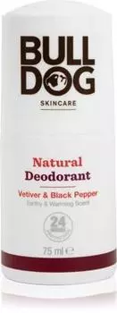 Bulldog Natural Vetiver And Black Pepper Dodorant TU прозрачный