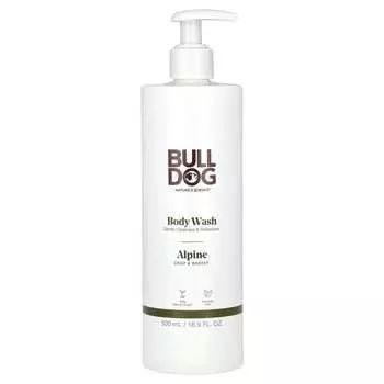 Bulldog Skincare For Men, гель для душа, Alpine, 16,9 жидких унций (500 мл)