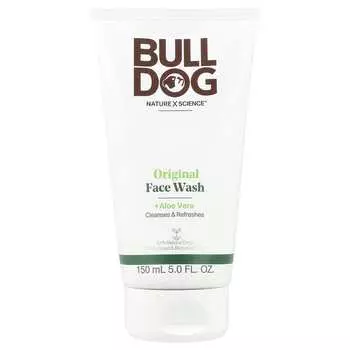 Bulldog Skincare For Men, оригинальное средство для умывания лица, 5 жидких унций (150 мл)