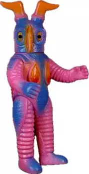Bullmark Zetton Розовый цвет Reprint Мягкий винил Ultraman розовый