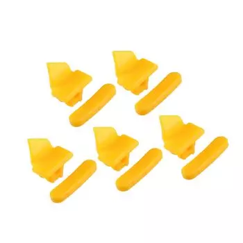 BULLSPANN 5 Sets Motorcycle Tire Changer Tire Demount Head Tire Guard Wheel Side Protector