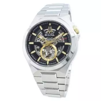 Bulova Maquina 98A224 Автоматические мужские часы чёрный