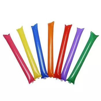 Бум-палки, Веселящие палочки, Шумелки, Надувные громовые палки, День рождения зелёный