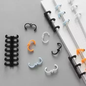 Бумага А4, круглые кольца с 30 отверстиями, переплетные листы, бумажная книга, альбом, переплет, спираль, зажимы для переплета тетрадей А4