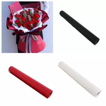 Бумага для букетов Красная крафт-бумага Рулонная бумага Упаковочная бумага для рулонов Подарочная упаковочная бумага Упаковка для цветов красный