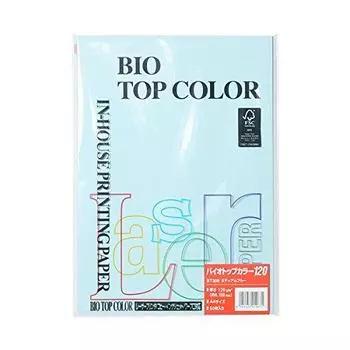 Бумага для печати Itoya Bio Top Color, средняя, синяя, 50 стр., A4/120 г