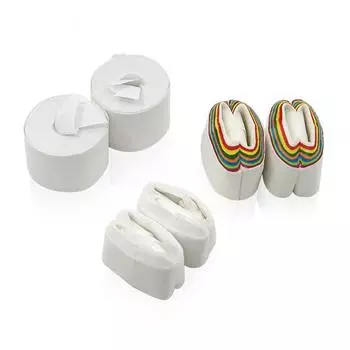 Бумага для рта Катушки для рта Бумажные разноцветные ленты для вытягивания рта Бумажные ленты от Mouth Magic белый