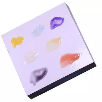 Бумага для смешивания лака для ногтей Easy Tear Off, маникюрный инструмент для салонов и дома, двухсторонняя бумага для ногтей 55