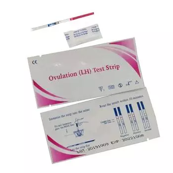 Бумага для теста на беременность Бумага для теста на овуляцию Бумага для анализа мочи на овуляцию 15*10cm розовый