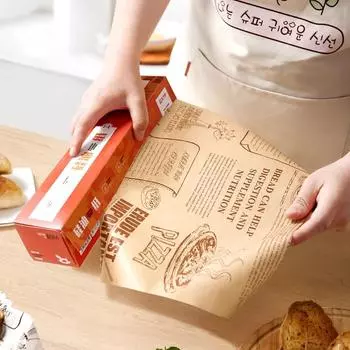 Бумага для выпечки с силиконовым маслом, промокательная бумага для фритюрницы, специальная бумага для бытовых духовок, инструменты для выпечки, кухонный хлеб, торт, жиронепроницаемая бумага 30cmx11m