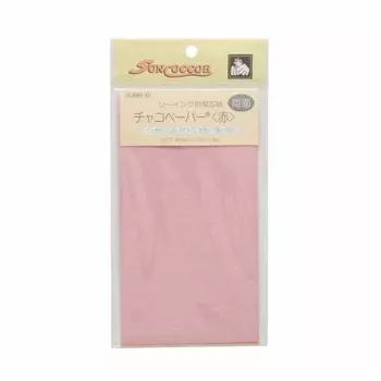 Бумага KIYOHARA Sankokko Chaco, двусторонняя, 1 шт., высота 560 мм x ширина 170 мм, красная SUN60-42