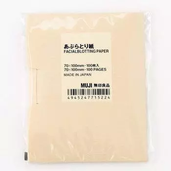 Бумага масляная целлюлозная MUJI 1 комплект 100 листов