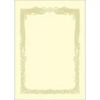 Бумага Sasagawa Award Paper Taka Seal OA, совместимая с горизонтальным письмом, кремовая, A3, 100 листов, 10-1188