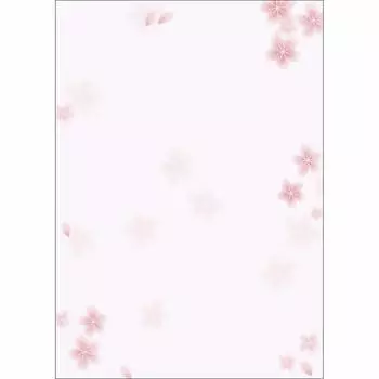 Бумага Sasagawa Takajirushi Pop Paper Японский стиль бумаги Японский узор Бумага Японское сердце Цветущая вишня A4 100 листов 4-1905