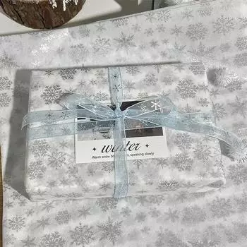 Бумага «Снежинка Сиднея» Бумага ручной работы Хлопковая бумага Бумага для упаковки цветов Букет Бумага для упаковки цветов Подарок для выпечки торта onesize