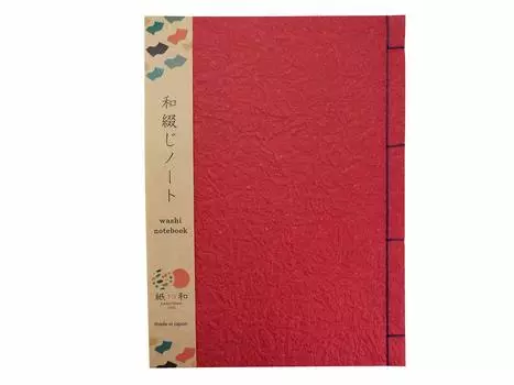 Бумага TO японская японская тетрадь в переплете из еловой бумаги (красный)