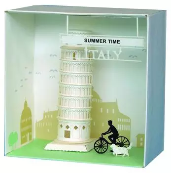 Бумажная нано-Пизанская башня