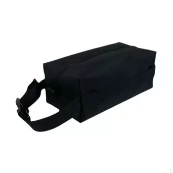 Бумажная сумка для кемпинга на открытом воздухе, бумажная сумка для офисной палатки, пешего туризма чёрный