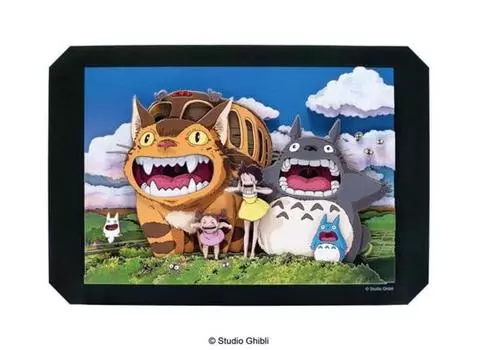 Бумажная теневая живопись Мой сосед Тоторо Звуки в небе SA-01