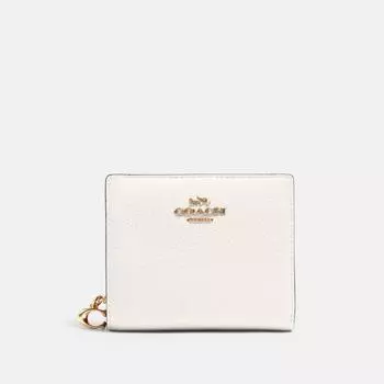 Бумажник Coach COACH Snap с золотым мелом
