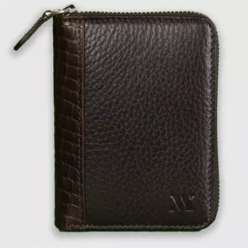 Бумажник и визитница из натуральной кожи унисекс 1810