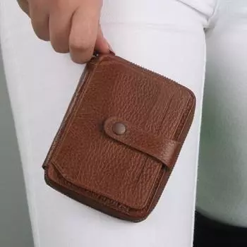 Бумажник и визитница из натуральной кожи унисекс 1816