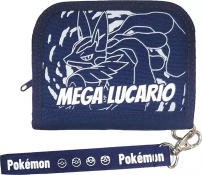 Бумажник Pokemon Круглый кошелек Мега Лукарио [Sun Art]