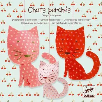 Бумажное украшение DJECO Паршед Кот DD04955