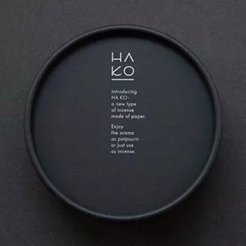 БУМАЖНЫЕ БЛАГОВОНИВАЮЩИЕ СВЯЗИ HAKO Leaf Incense HA KO Black 6 Pieces Kunjyudo Made in Japan (Фокус (сорго лимонное))