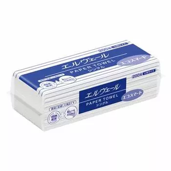 Бумажные полотенца Daio Paper Elvere Eco Smart Single Oval Type 200 листов 350297 (Оптовая закупка) [10]