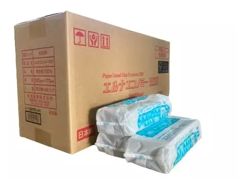 Бумажные полотенца для коммерческого использования, небольшие оптовые партии 220 мм x 200 42 для рук, для внутреннего рынка Taiyo Elna Economy 200 использование, размер, покупка, 170 мм, листы, пачки, полотенца,