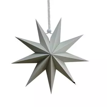 Бумажные звезды 30 см складные звезды украшения для вечеринок One Size