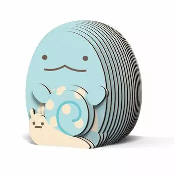 Бумажный 3D пазл EUGY Sumikko Gurashi Lizard и Nisetsumuri